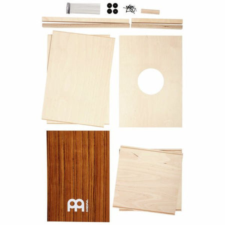 Meinl Make Your Own Cajon, Ovangkol Frontplate MYO-CAJ-OV - Into Music Store