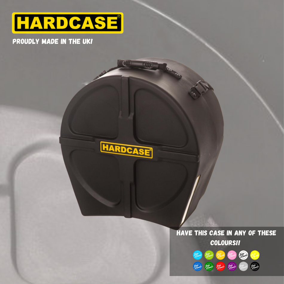 HARDCASE 14" Floor Tom Drum Case With Pads - Into Music Store