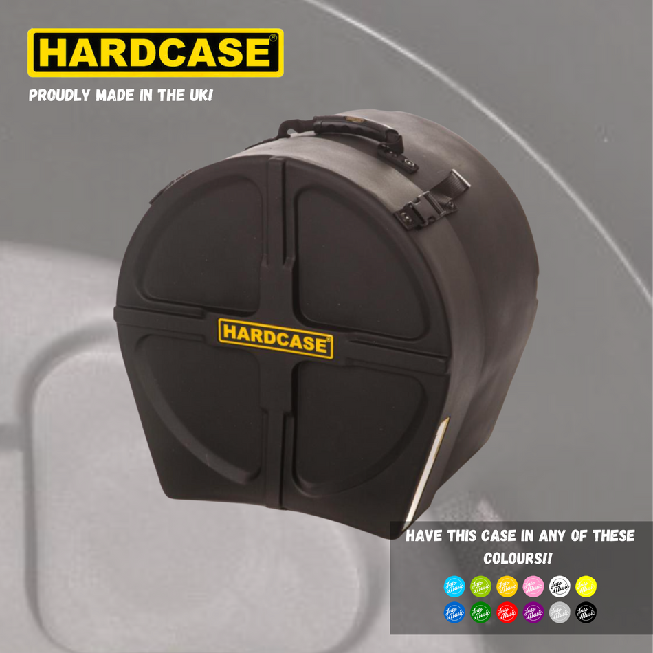 HARDCASE 16" Floor Tom Drum Case With Pads - Into Music Store