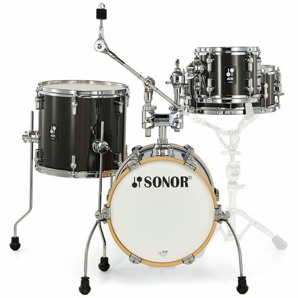 Sonor AQX 14'' Micro Shell Pack - Black Midnight Sparkle