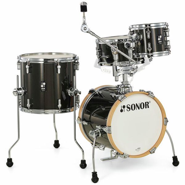 Sonor AQX 14'' Micro Shell Pack - Black Midnight Sparkle
