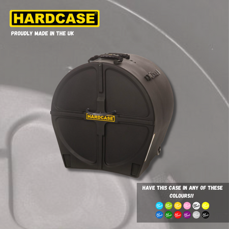 HARDCASE 18" Bass Drum Case With Wheels - Into Music Store