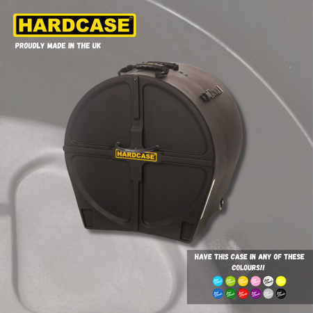 HARDCASE 20" Bass Drum Case With Wheels - Into Music Store