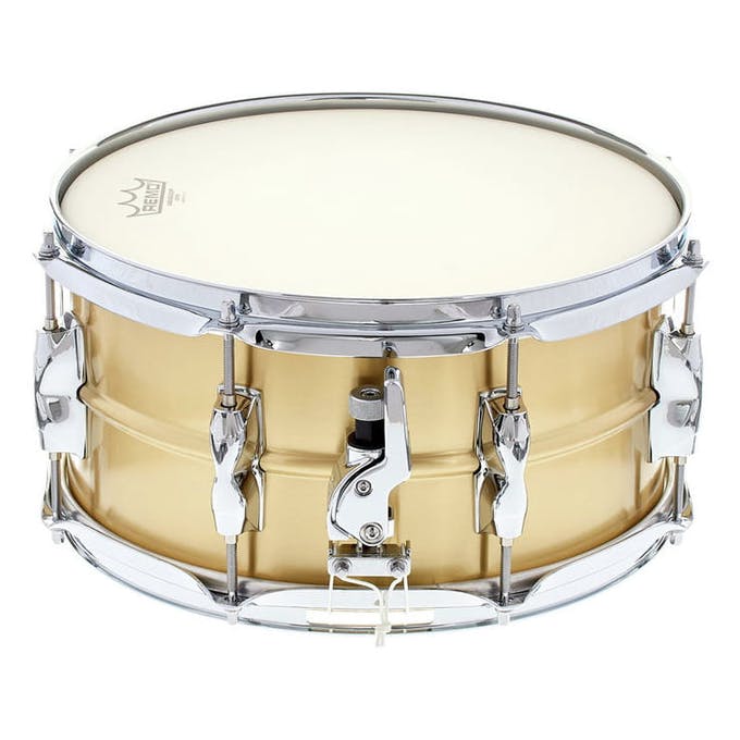 Yamaha Recording Custom Brass Snare Drum | 13 × 6.5" - w/ Free Protection Racket Case - Into Music Store