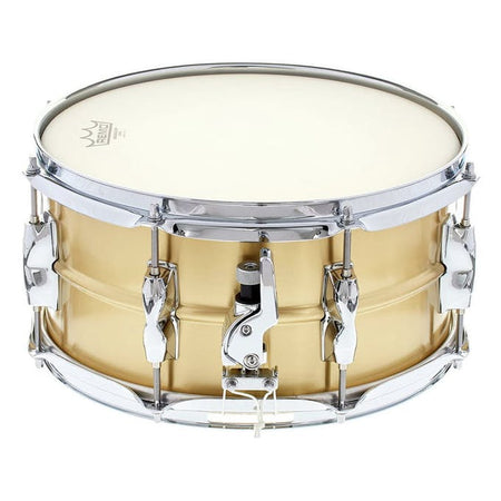 Yamaha Recording Custom Brass Snare Drum | 13 × 6.5" - w/ Free Protection Racket Case - Into Music Store