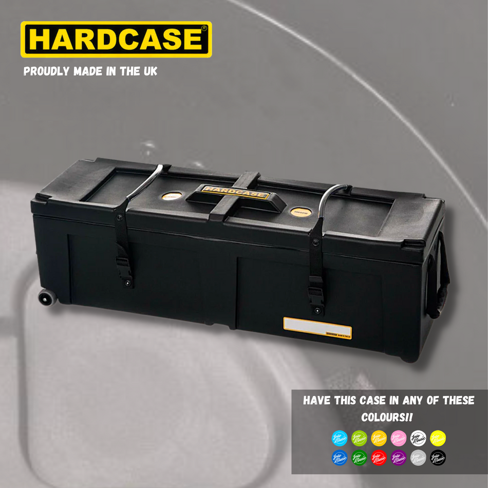 HARDCASE HN40W 40" Hardware Case With Wheels - Into Music Store