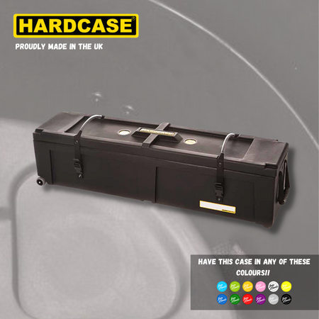 HARDCASE HN48W 48" Hardware Case With Wheels - Into Music Store