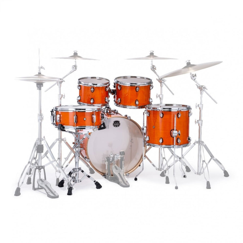 Mapex Mars Maple Drum Kit Shell Pack - Gloss Amber