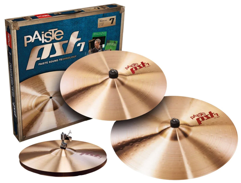 Paiste PST7 Universal Set | 3pc - PST7BS3MED - Into Music Store