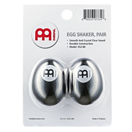 Meinl Egg Shakers Pair Black ES2-BK - Into Music Store