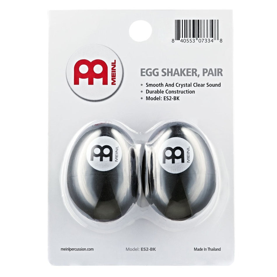 Meinl Egg Shakers Pair Black ES2-BK - Into Music Store