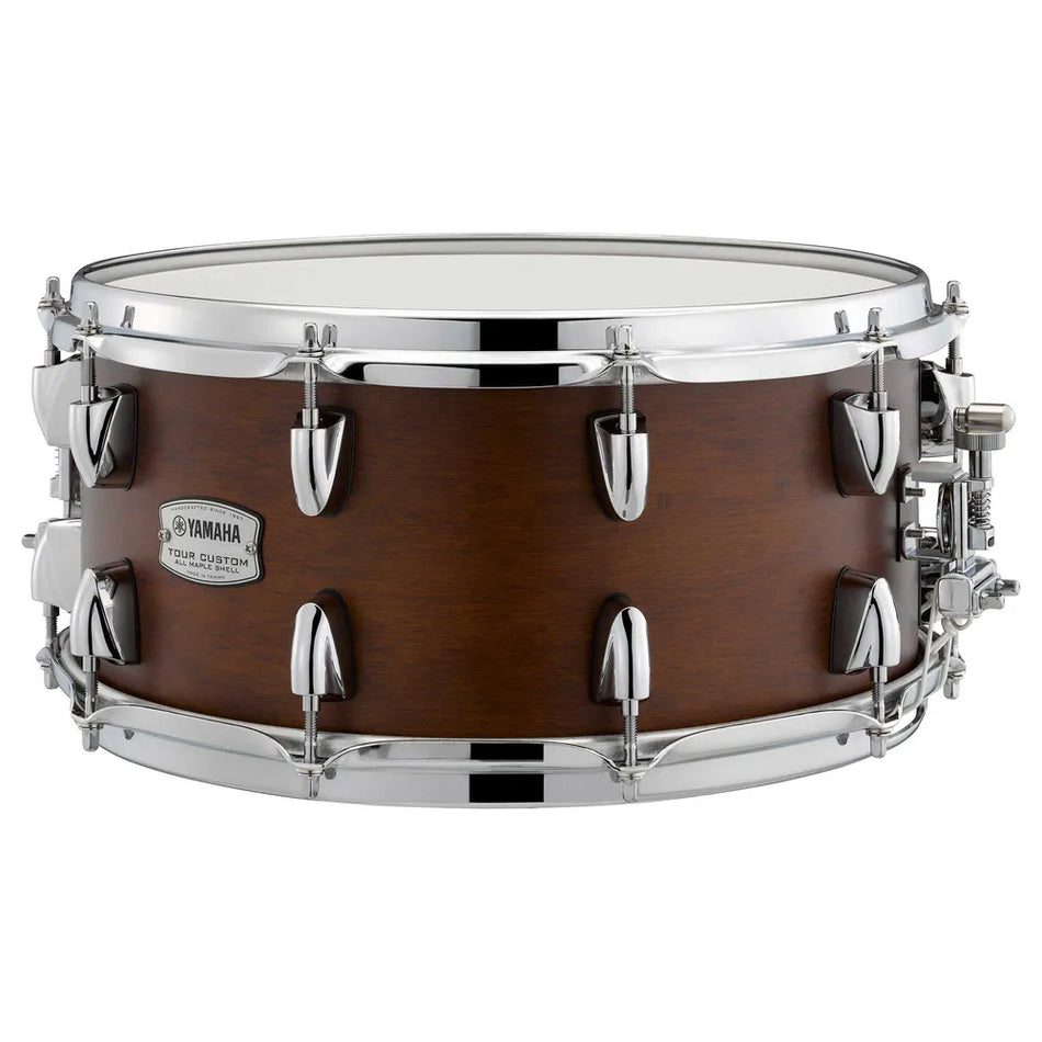 Yamaha Tour Custom Snare Drum | 14 x 6.5" - Chocolate Satin
