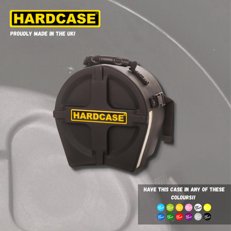 HARDCASE 8" Rack Tom Drum Case With Pads - Into Music Store