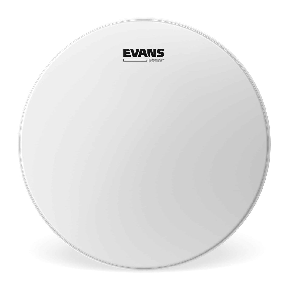 Evans Power Center Reverse Dot Coated Snare Head | 12"