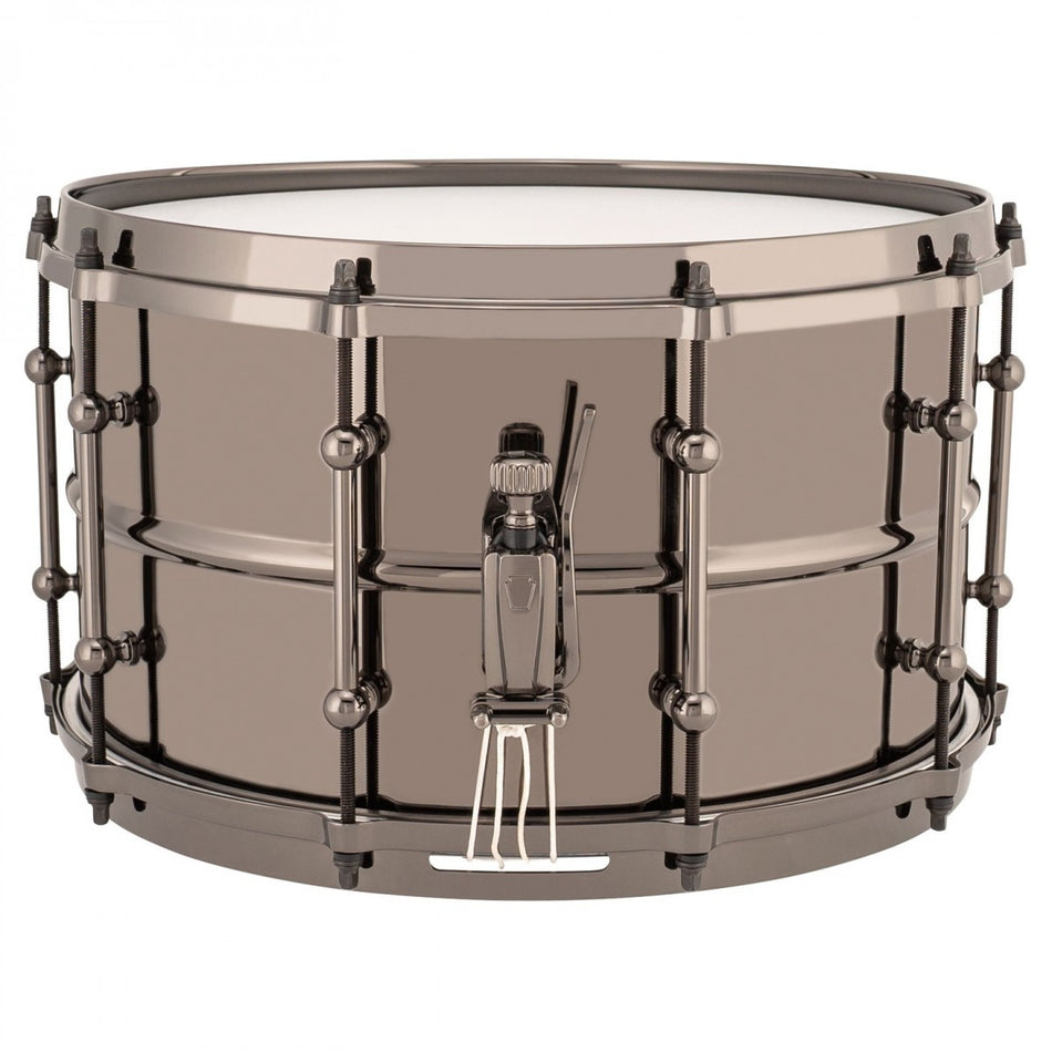 Ludwig Universal Brass Snare Drum 14 x 8" - Black Hardware LU0814