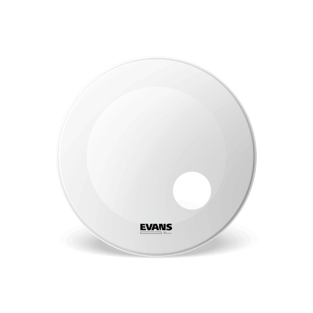 Evans EQ3 Reso Smooth White Bass Drum Head | 22"