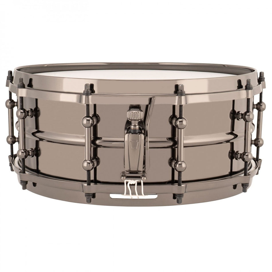 Ludwig Universal Brass Snare Drum 14 x 5.5" - Black Hardware LU5514