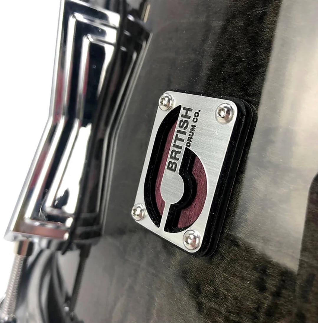 British Drum Co. 'The Super 7' Purple Heart Snare drum Shell | 13 x 7" - Into Music Store