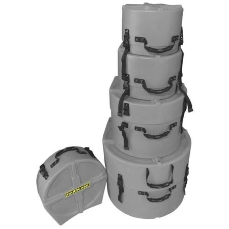 HARDCASE Drum Kit Cases Fusion Set 20", 14", 12", 10" + 14" Snare - Into Music Store