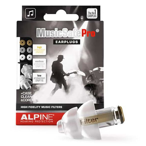 Alpine MusicSafe Pro 2019 Earplugs, Transparent - Into Music Store