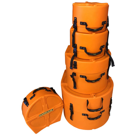 HARDCASE Drum Kit Cases Standard Set 22", 16", 13", 12" + 14" Snare - Into Music Store