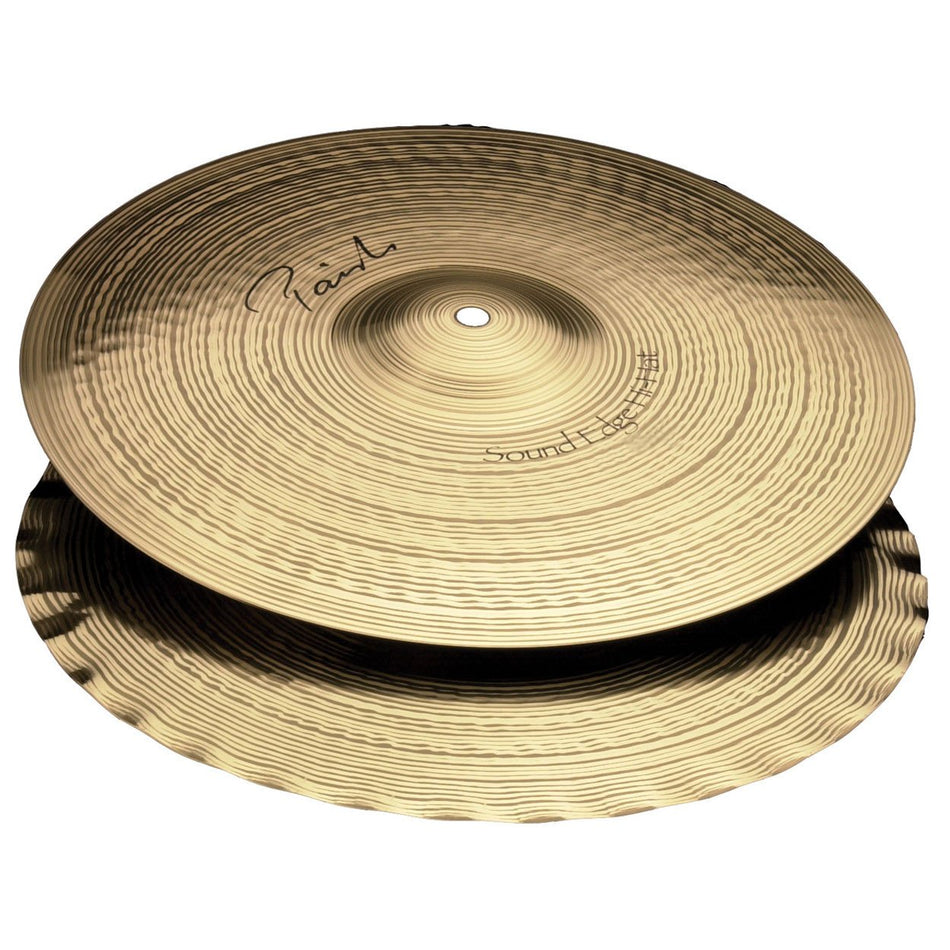 Paiste Signature Sound Edge Hi Hat Cymbals 14"
