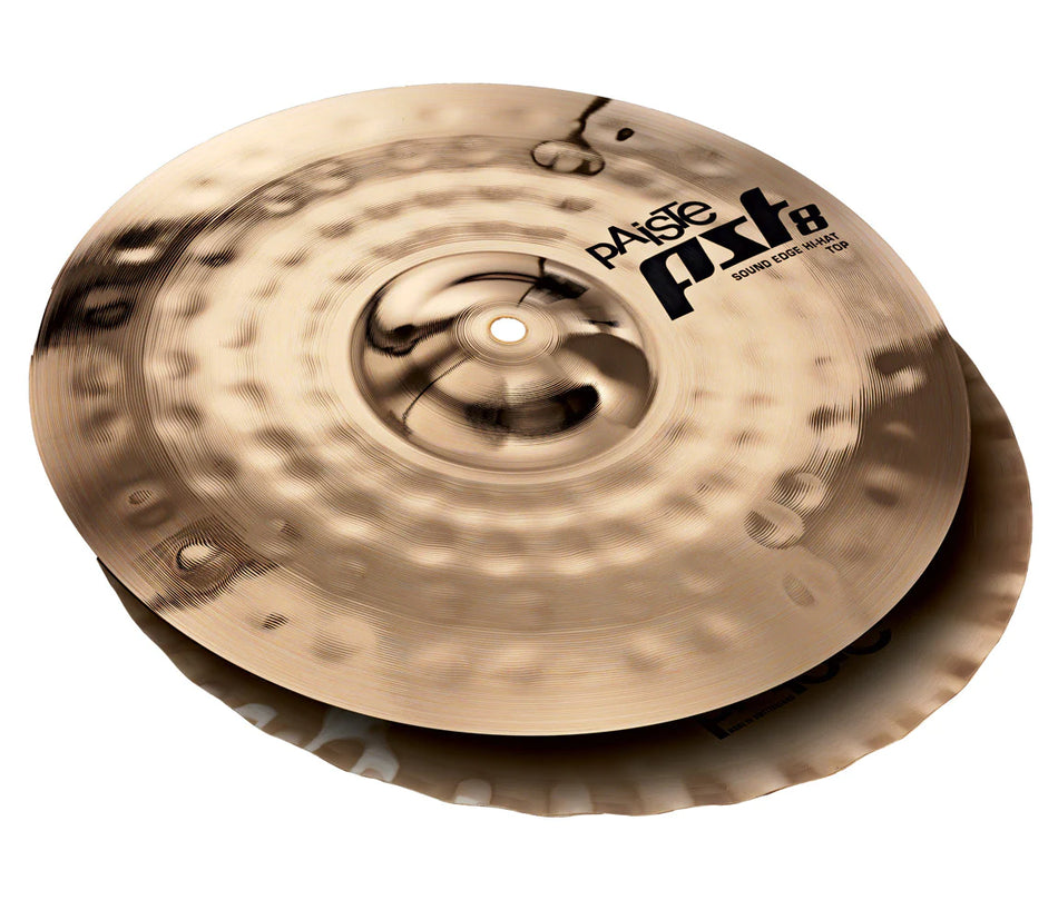 Paiste PST8 Reflector Sound Edge Hi Hat Cymbals 14"