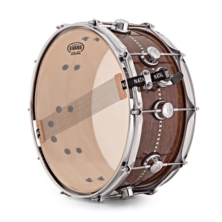 Natal Cafe Racer Snare Drum | 14 × 6.5" – Gloss Inlay - Into Music Store