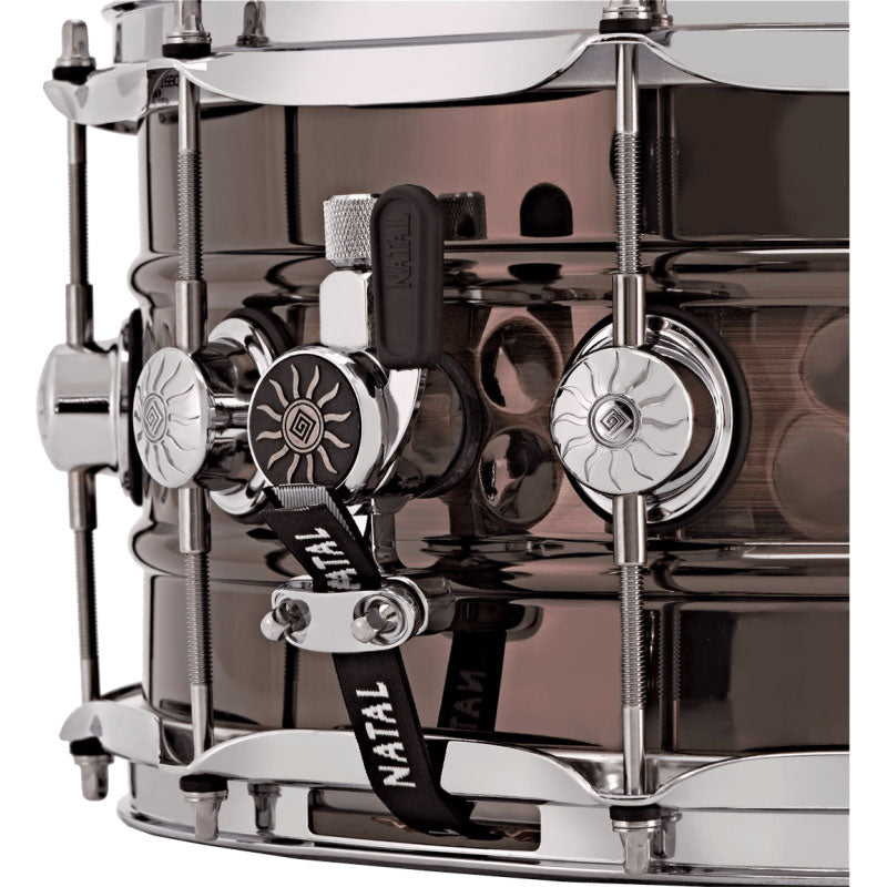 Natal Cafe Racer Beaded Steel Snare Drum | 14 x 7" - Into Music Store