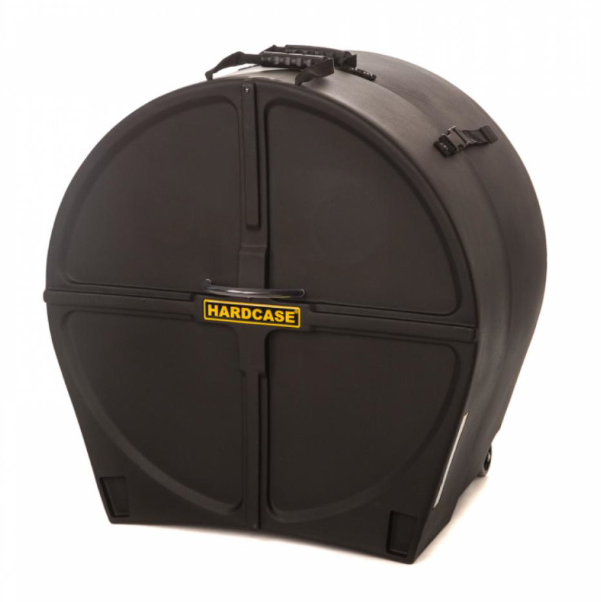 HARDCASE 24" Bass Drum Case With Wheels - Into Music Store