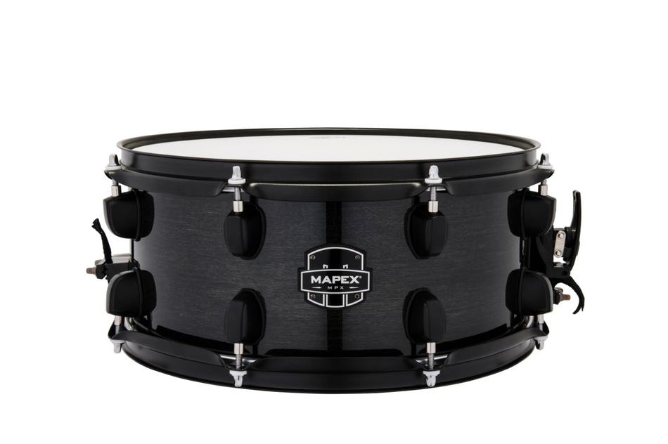 Mapex MPX Maple/Poplar Hybrid Shell Snare Drum Black 13x6" *EX DISPLAY*