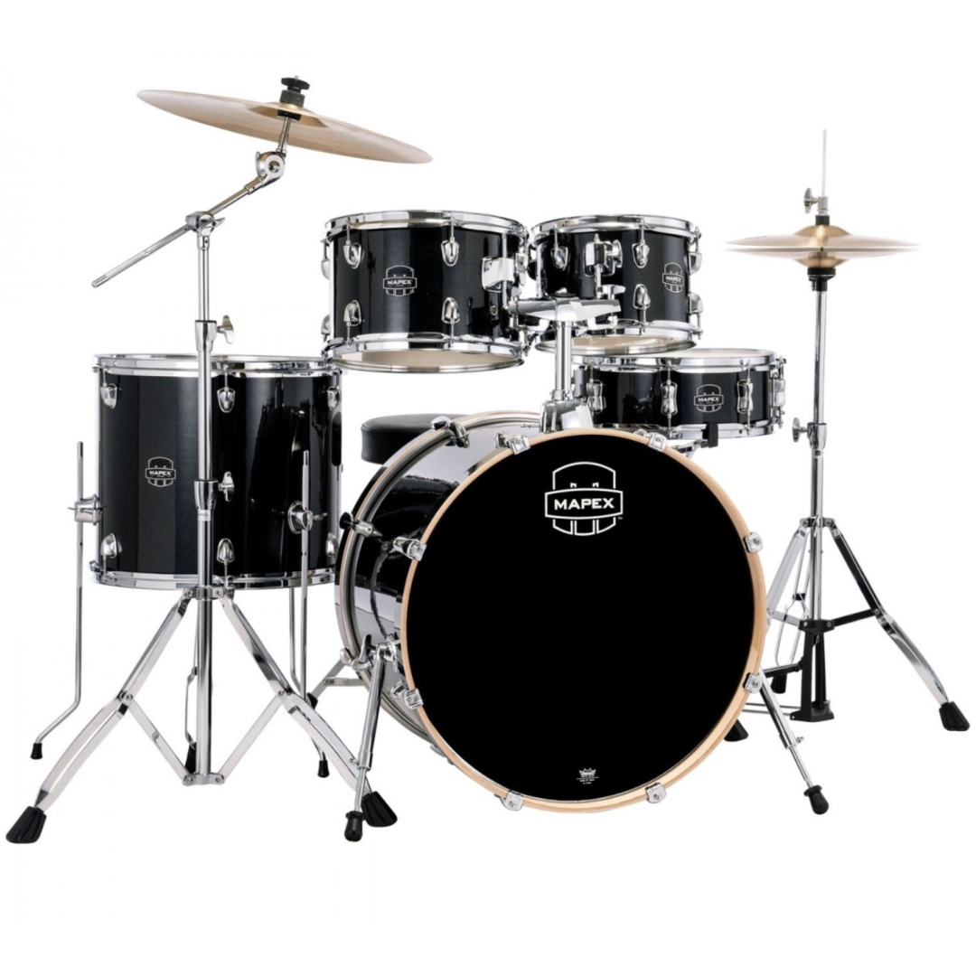 Mapex Venus Drum Kit Shell Pack | 5pc 20/22" - Metallic Black Galaxy - Into Music Store