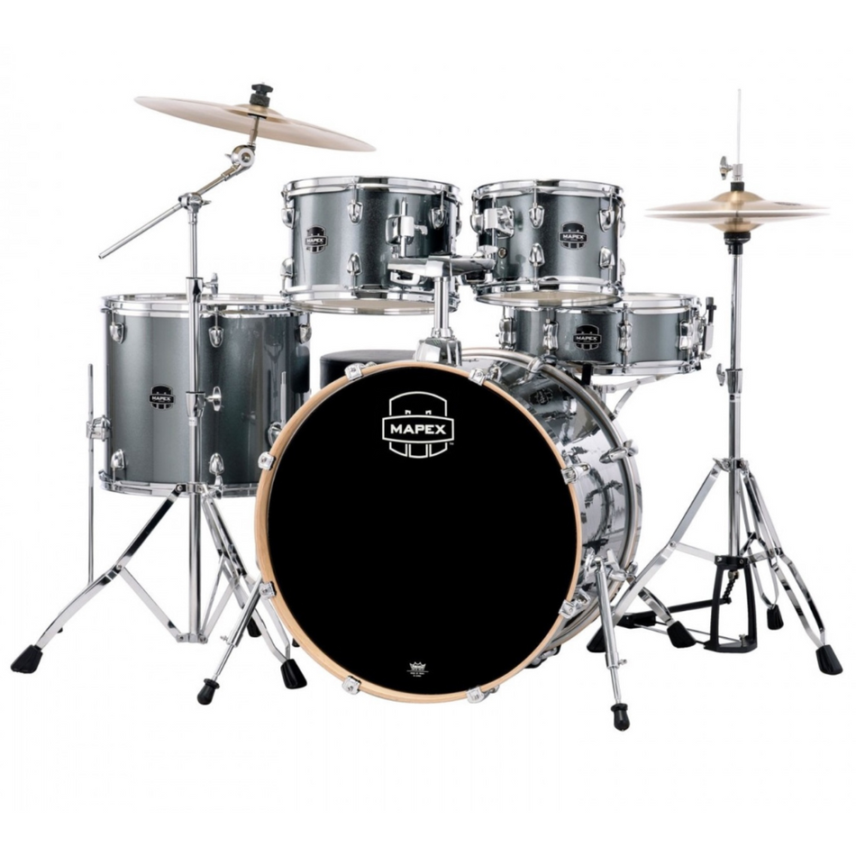 Mapex Venus Drum Kit Shell Pack | 5pc 20/22" - Metallic Steel Blue - Into Music Store