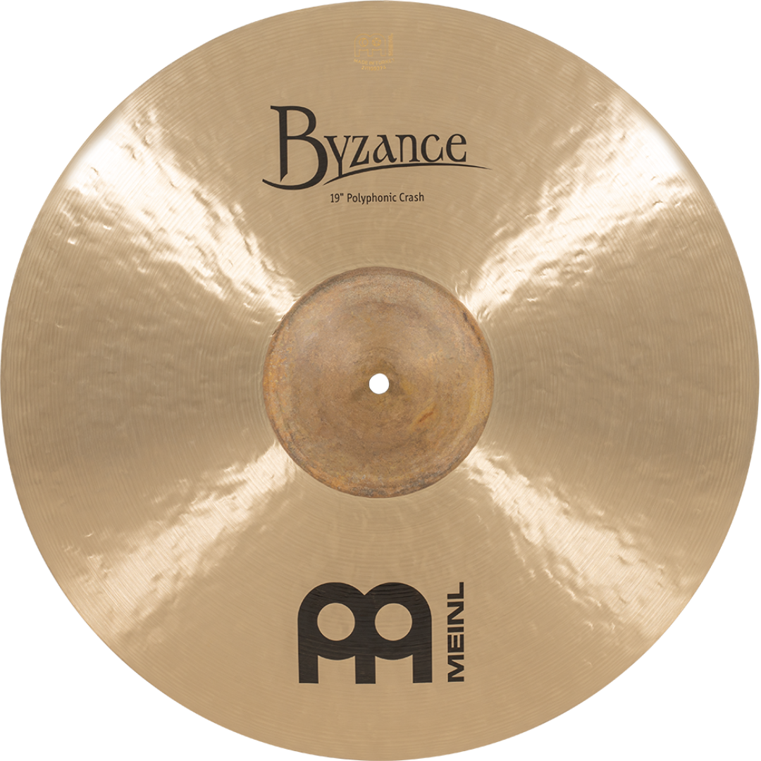 Meinl Byzance Traditional 19 inch Polyphonic Crash Cymbal B19POC - Into Music Store