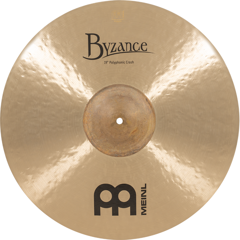 Meinl Byzance Traditional 19 inch Polyphonic Crash Cymbal B19POC - Into Music Store
