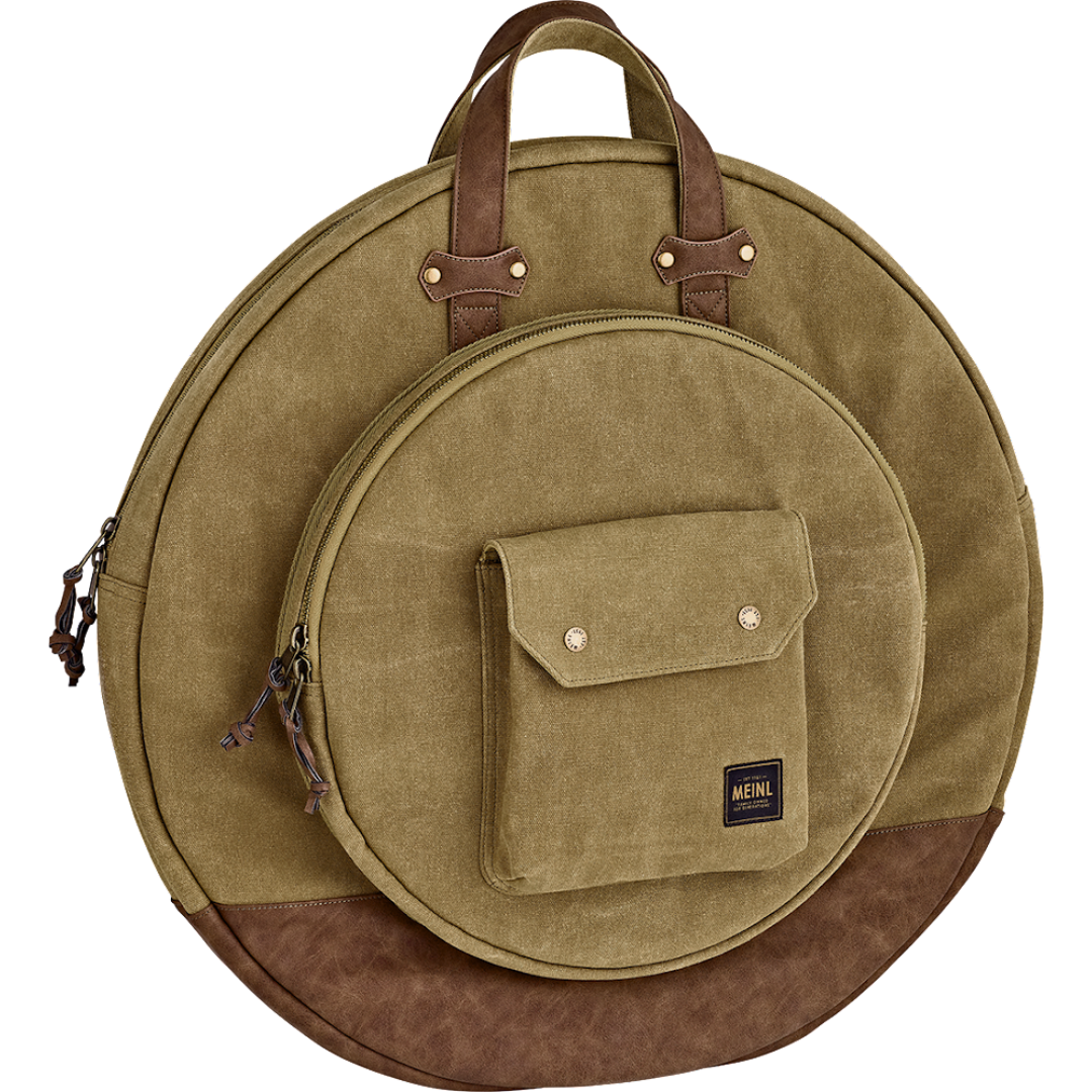 Meinl Waxed Canvas Cymbal Bag - Vintage Khaki - Into Music Store