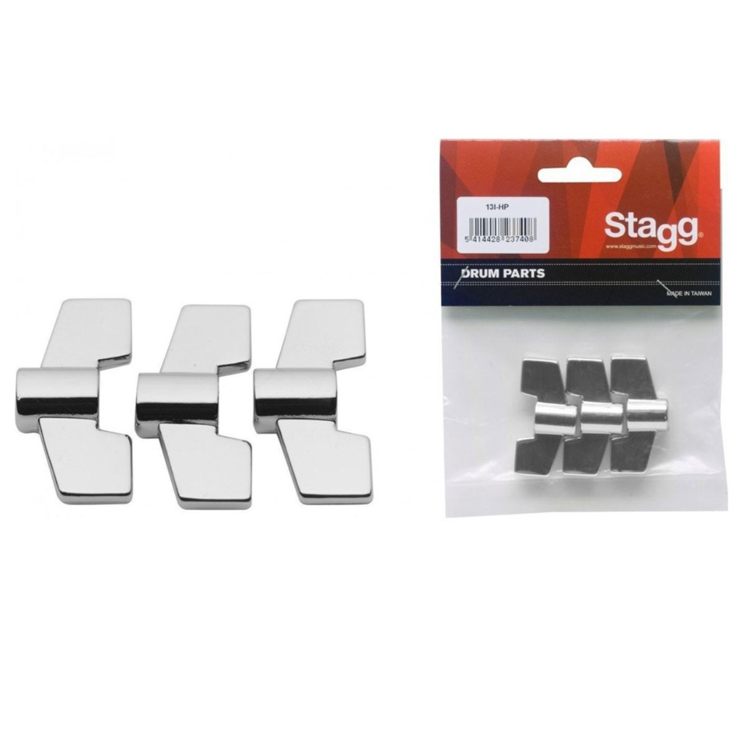 Stagg Wing Nuts 8mm, 3pc - Into Music Store