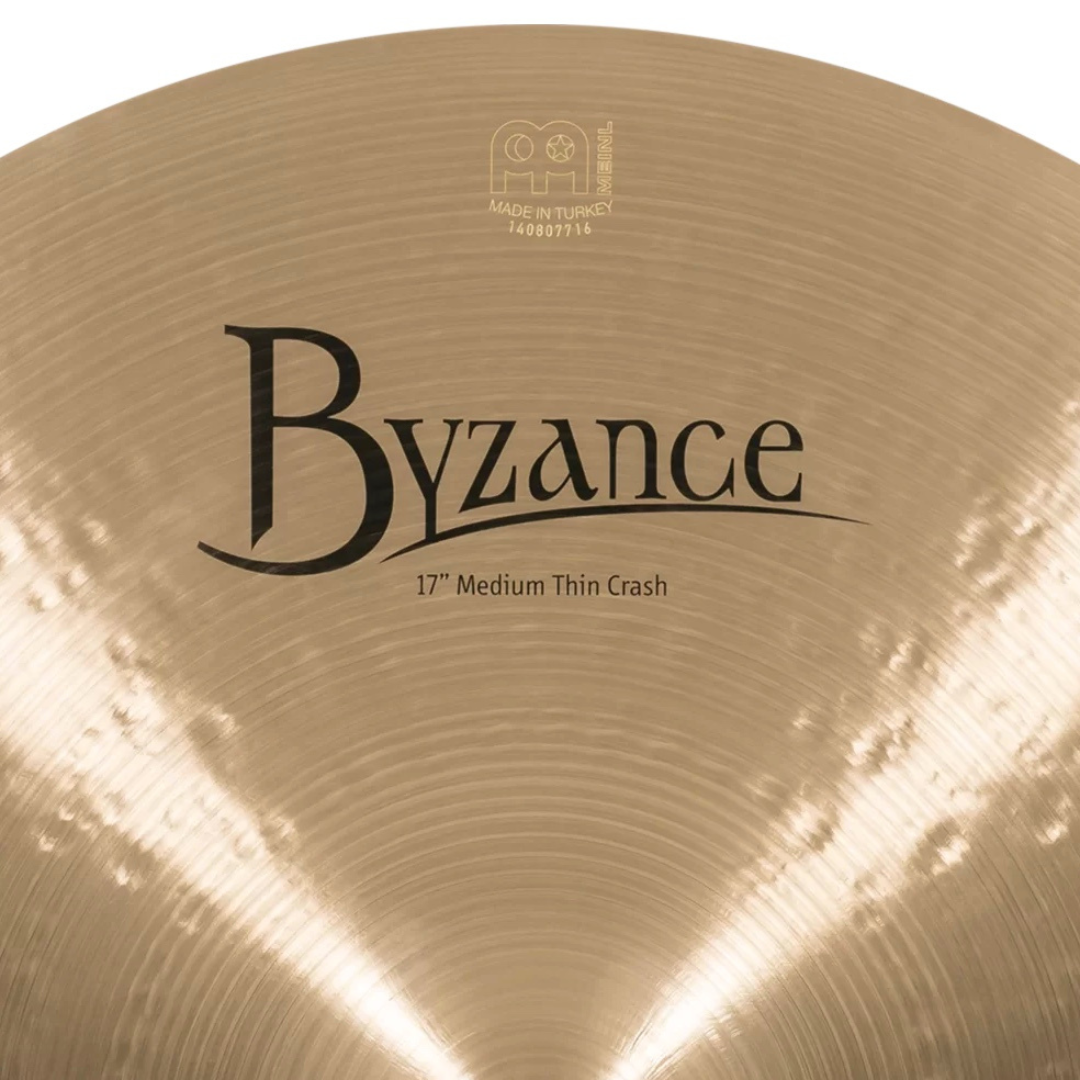 Meinl Byzance 17" Traditional Medium Thin Crash Cymbal | B17MTC - Into Music Store