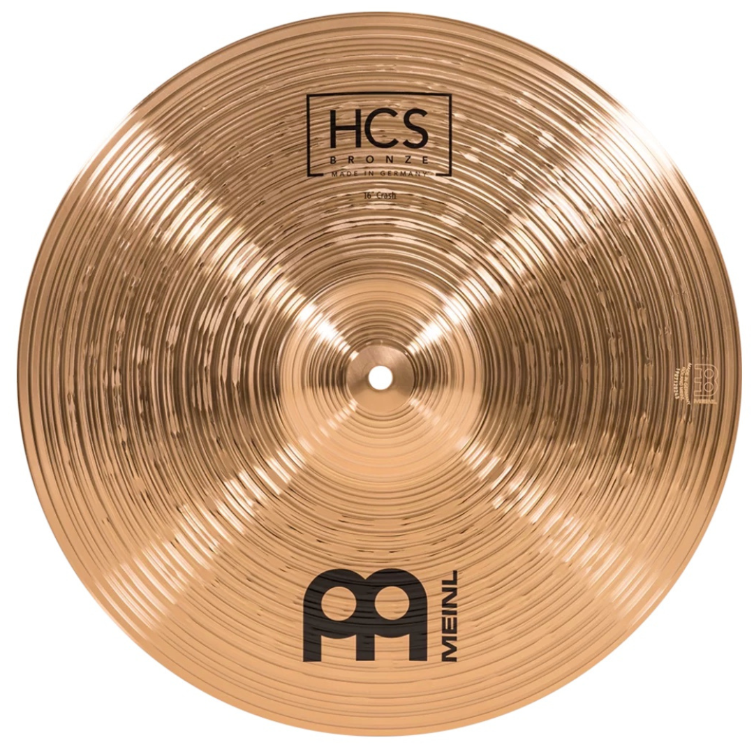 Meinl HCS Bronze Complete Cymbal Set | 14" Hi-Hats, 16" Crash, 20" Ride - HCSB141620 - Into Music Store