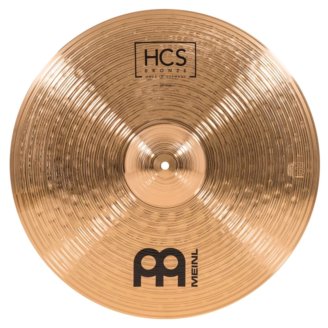 Meinl HCS Bronze Complete Cymbal Set | 14" Hi-Hats, 16" Crash, 20" Ride - HCSB141620 - Into Music Store