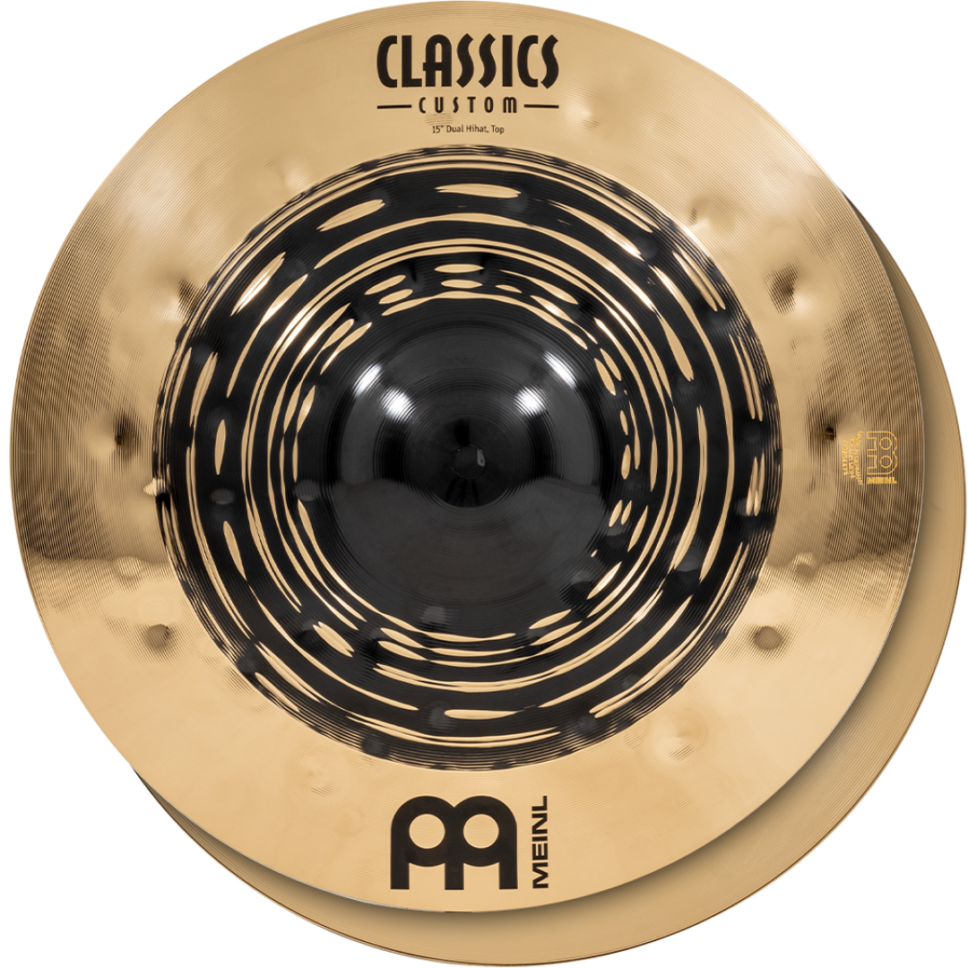 Meinl Classics Custom Dual 15 inch Hihat CC15DUH - Into Music Store