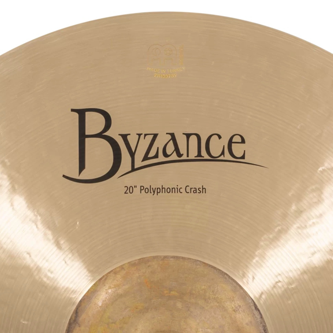 Meinl Byzance Traditional 20" Polyphonic Crash Cymbal | B20POC - Into Music Store