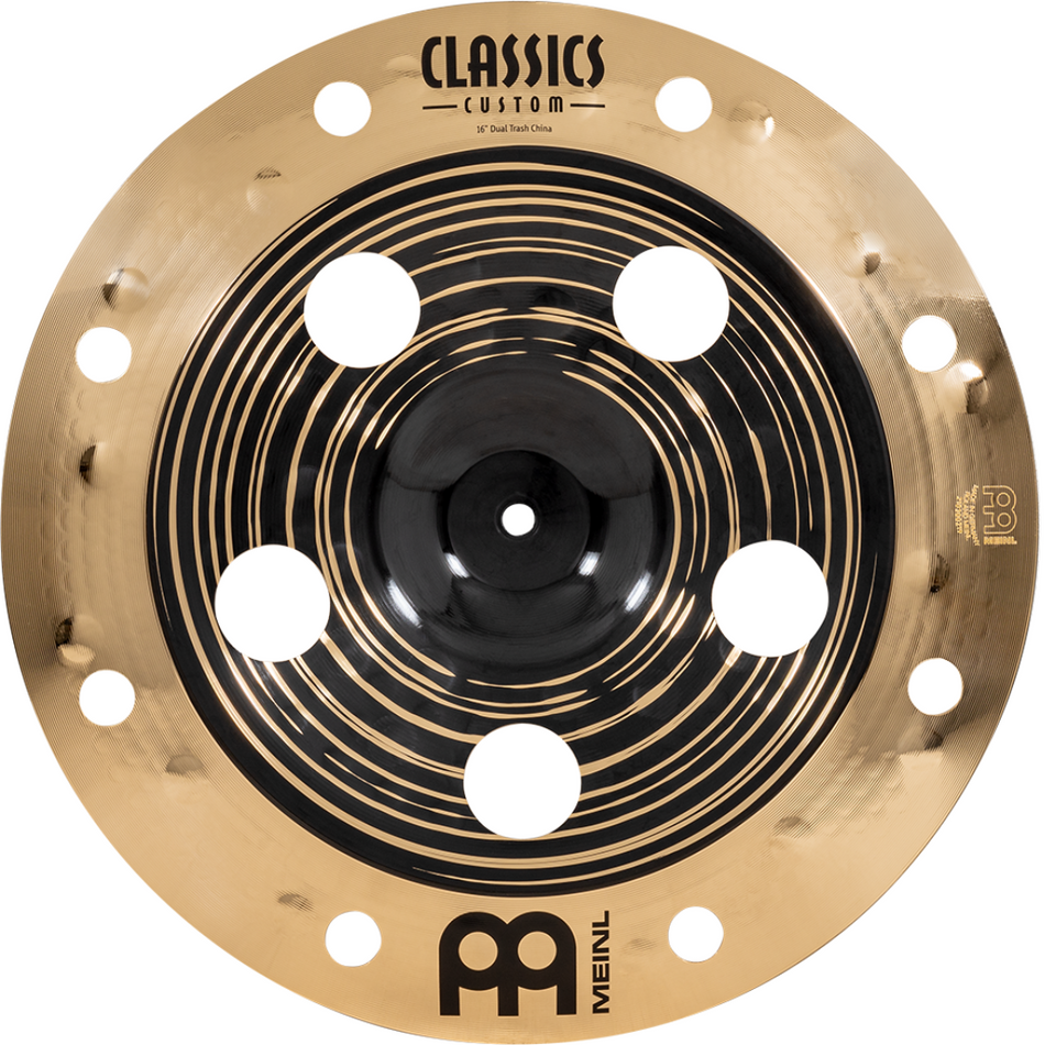 Meinl Classics Custom Dual 16 inch Trash China CC16DUTRCH - Into Music Store