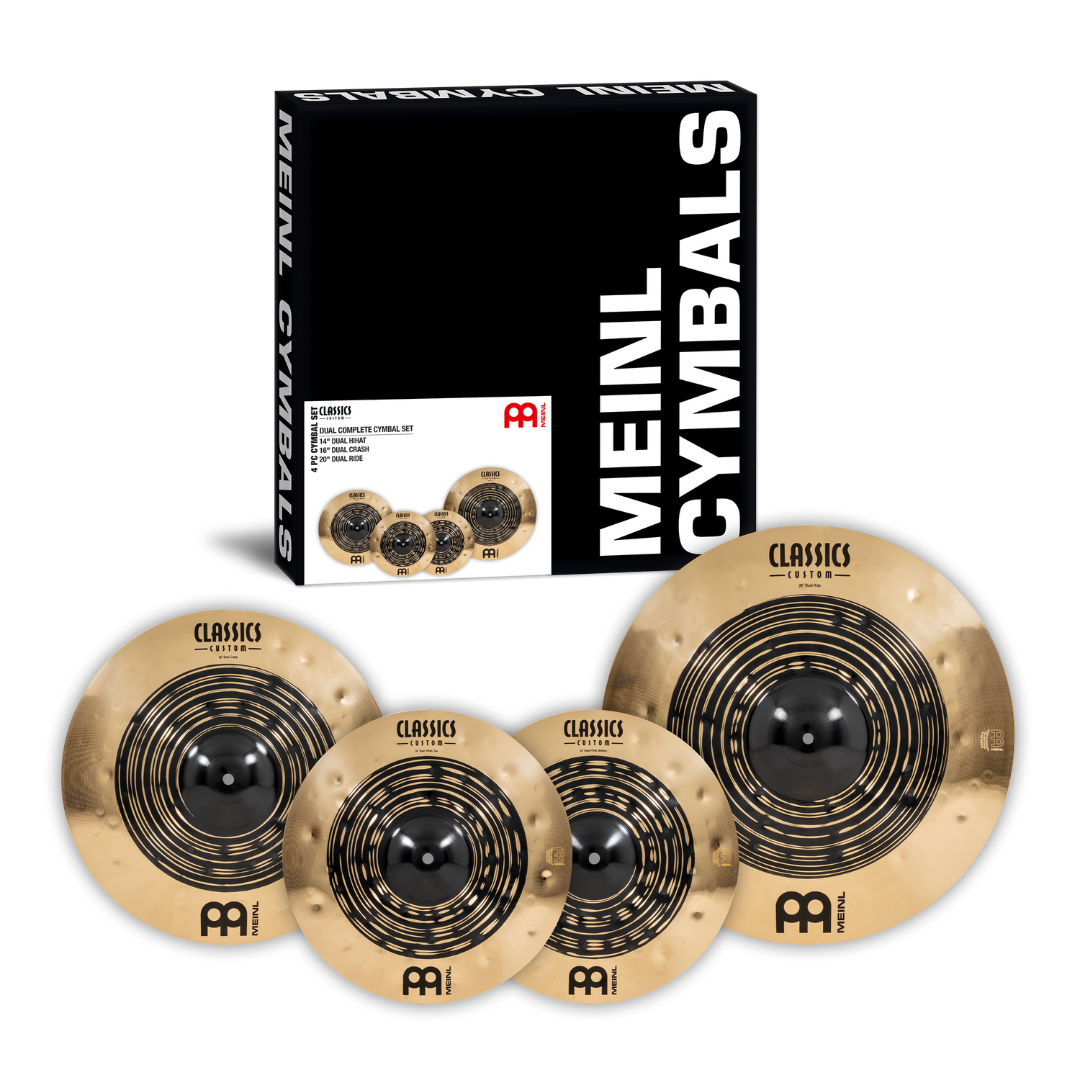 Meinl Classics Custom Dual Complete Cymbal Set - 14h, 16c, 20r - Into Music Store