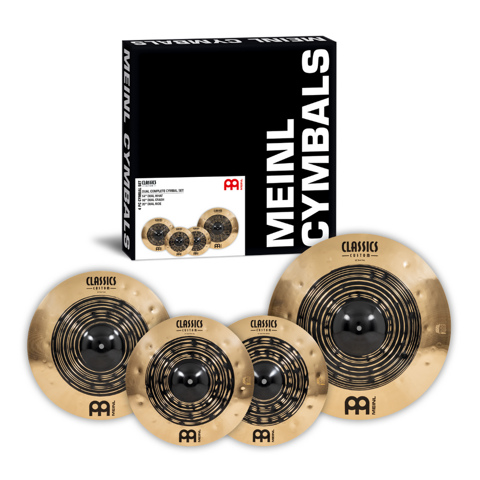 Meinl Classics Custom Dual Complete Cymbal Set - 14h, 16c, 20r - Into Music Store