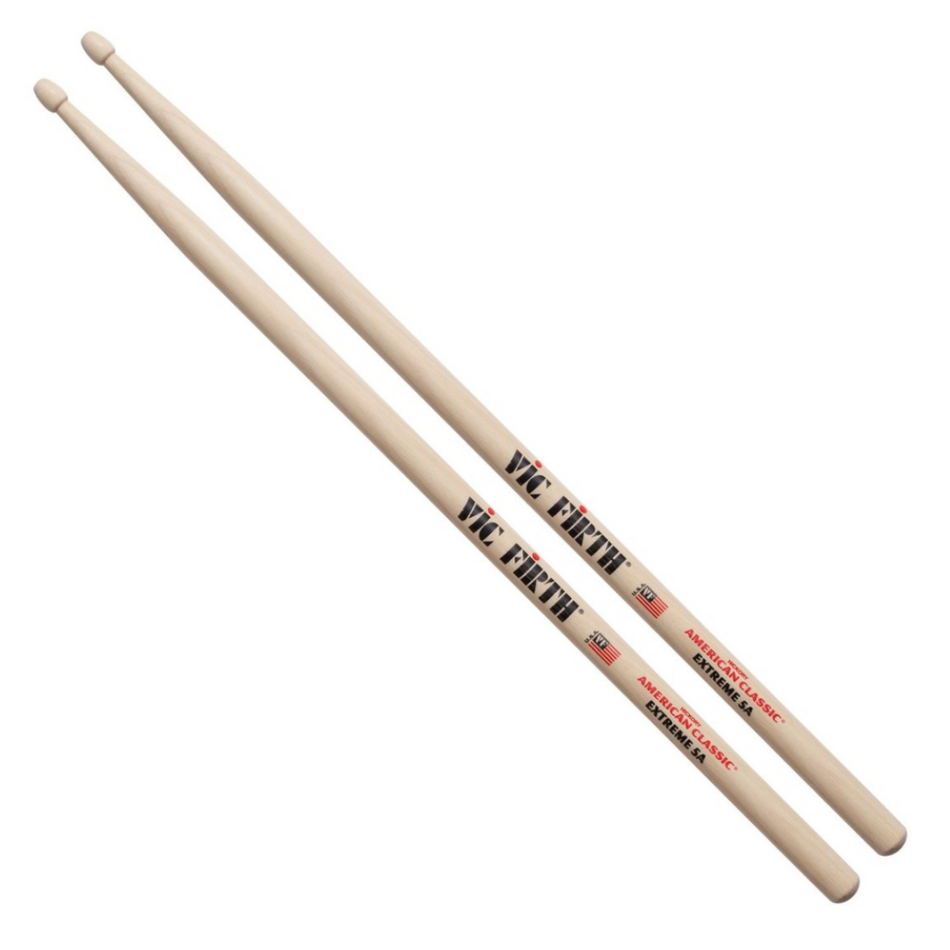 Vic Firth American Classic Extreme 5A Drumsticks, Wood Tip - Into Music Store