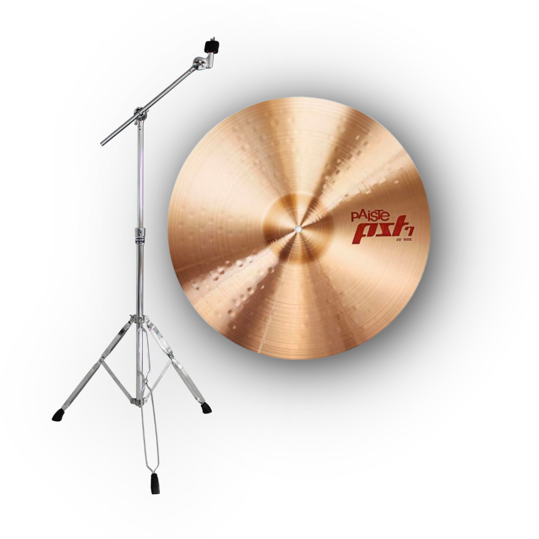 Paiste PST7 20" Ride + Boom Stand | Gift Guide Exclusive - Into Music Store