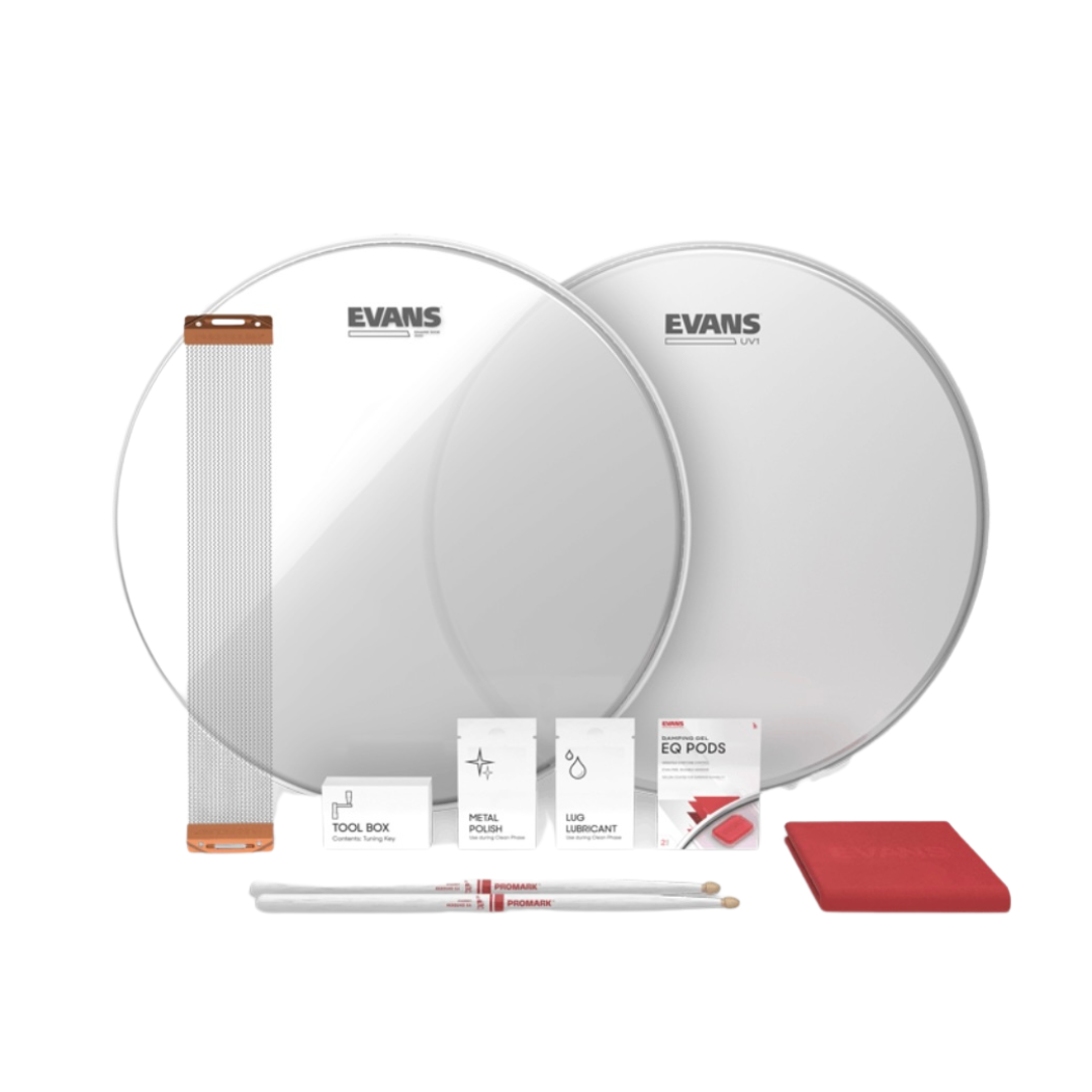 Evans UV1 Snare Tune Up Kit Drum Head Set - Into Music Store