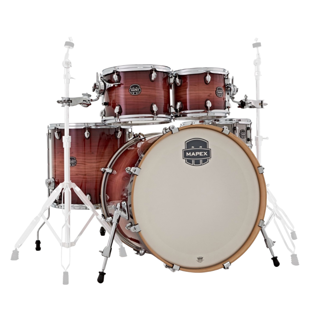 Mapex Armory Drum Kit Shell Pack | 5pc 22" Rock - Redwood Burst - Into Music Store
