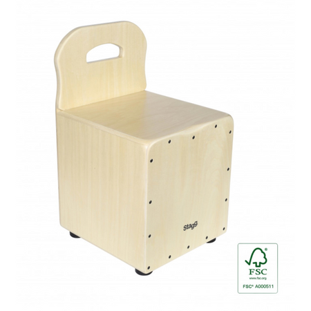 Stagg Kid's Cajón w/ Back Rest - Into Music Store